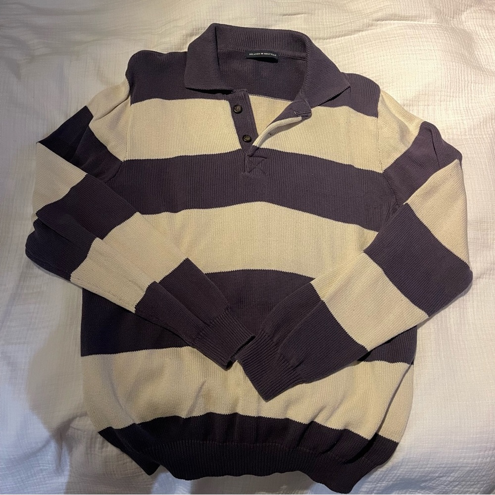 brandy melville striped sweater